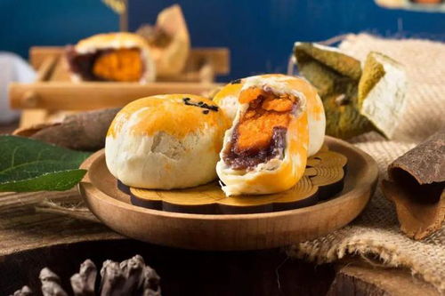 中秋限定香酥軟糯糕點 爆黃酥皮熱賣，36.9元兩盒超值購